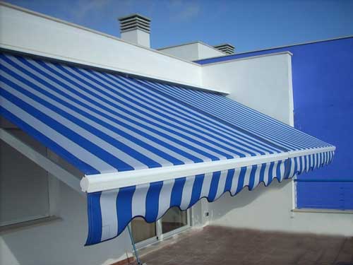 toldo brazo oculto
